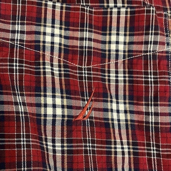 Nautica mens plaid button down shirt size large - Picture 7 of 7